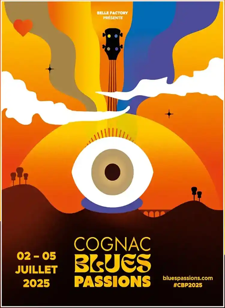Cognac Blues Passions, affiche