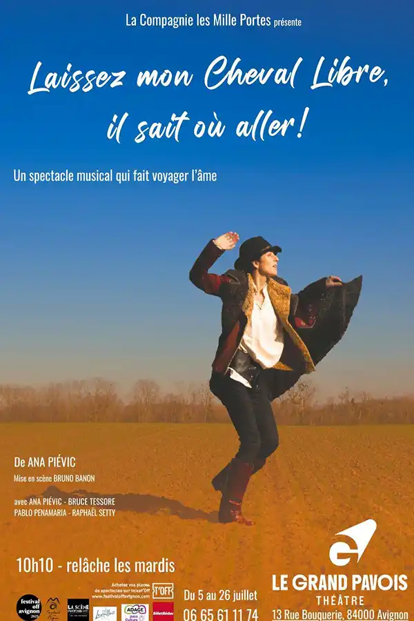 Ana Piévic, interview, LAISSEZ-MON-CHEVAL-LIBRE.-Avignon-2025