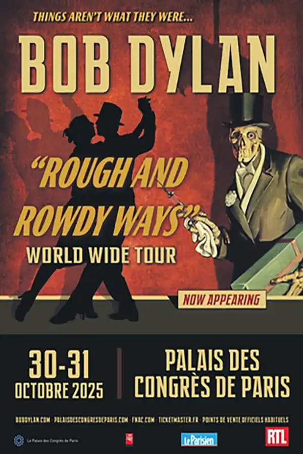 BobDylan2025, affiche