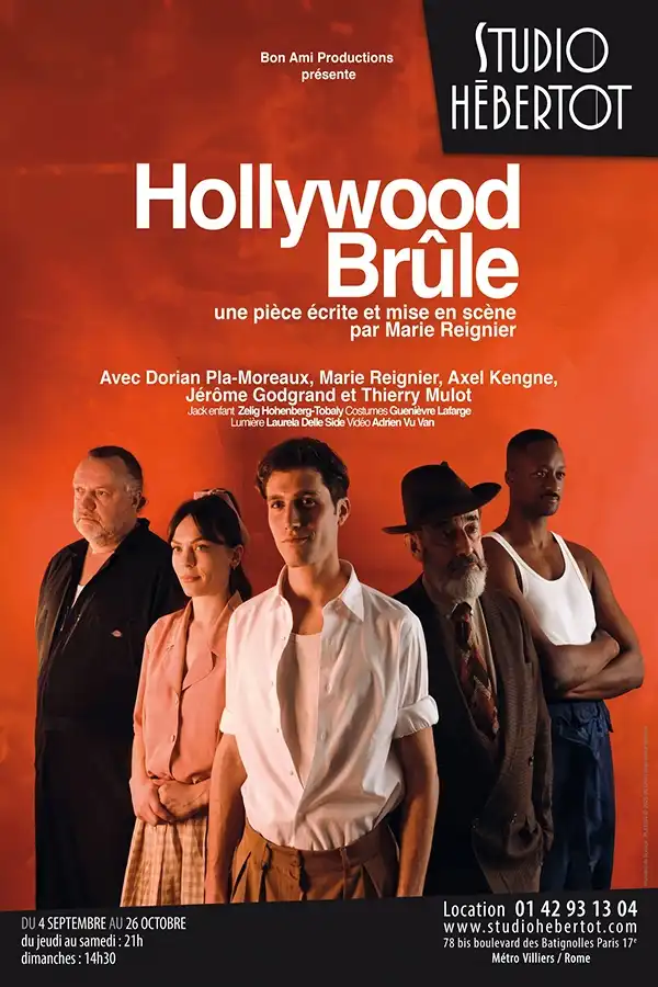 Hollywood Brûle-Affiche