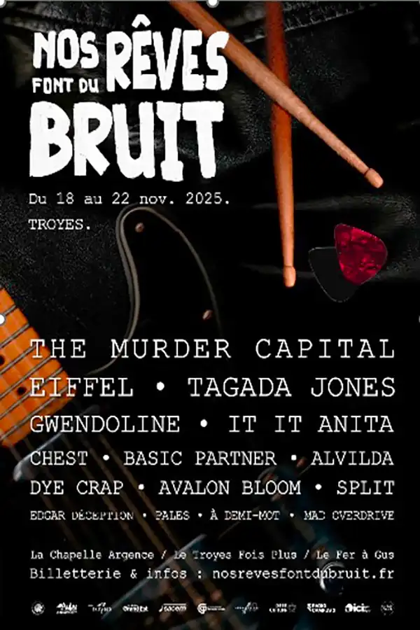 Nos-Reves font du Bruit, affiche