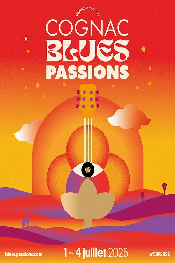Affiche Cognac blues Passion 2026