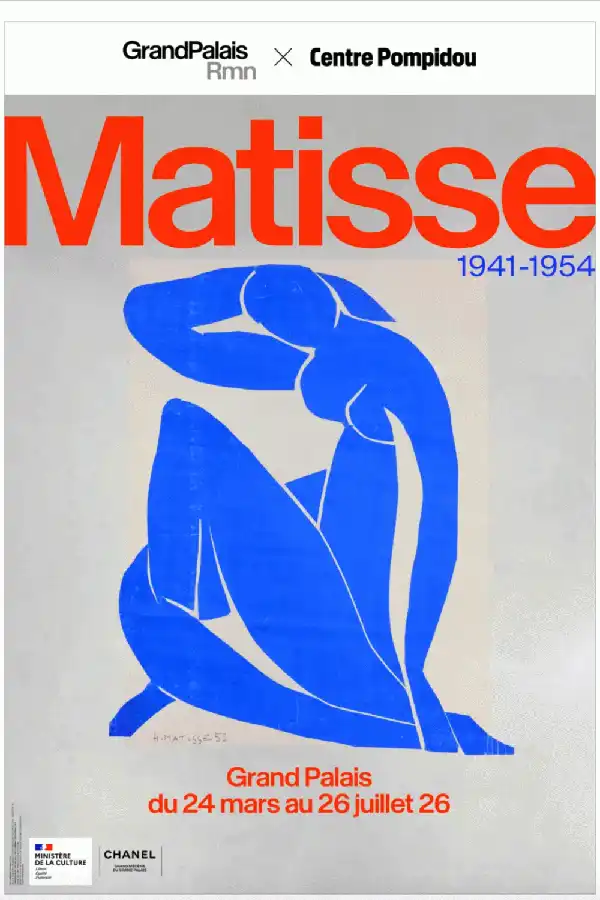 Affiche Exposition Matisse