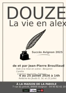 Douze de et avec Jean-Pierre Brouillaud la Maison de la Parole