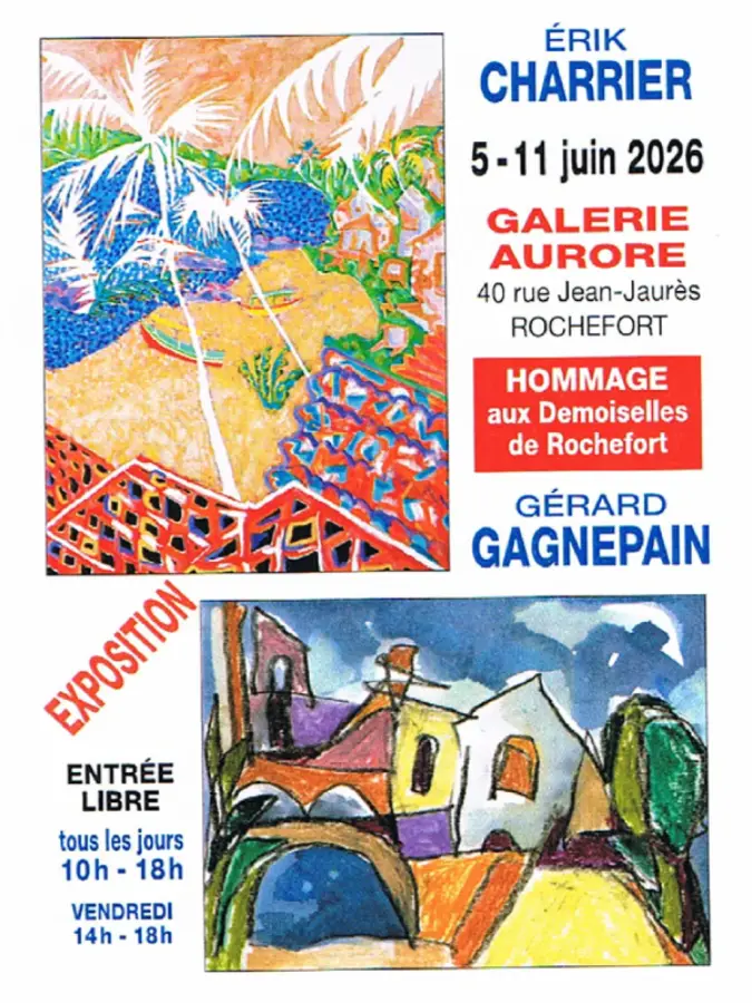 Exposition : Erik CHARRIER et Gérard GAGNEPAIN