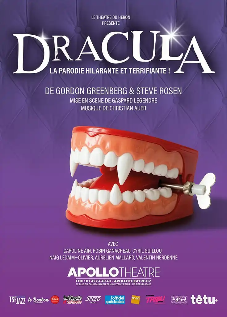 Dracula, au théâtre en septembre 2026, affiche